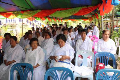 โครงการตรวจการคณะสงฆ์เยี่ยมเยือนวัดและประชาชน ประจำปี 2557 และพิธีเปิดโครงการหมู่บ้าน รักษาศีล 5