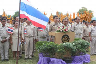 ประเพณีแห่เทียนเข้าพรรษา  ประจำปี  2557