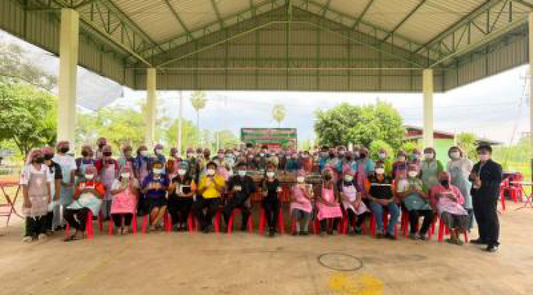 โครงการอบรมอาชีพกลุ่มแม่บ้านฯ ประจำปี 2565