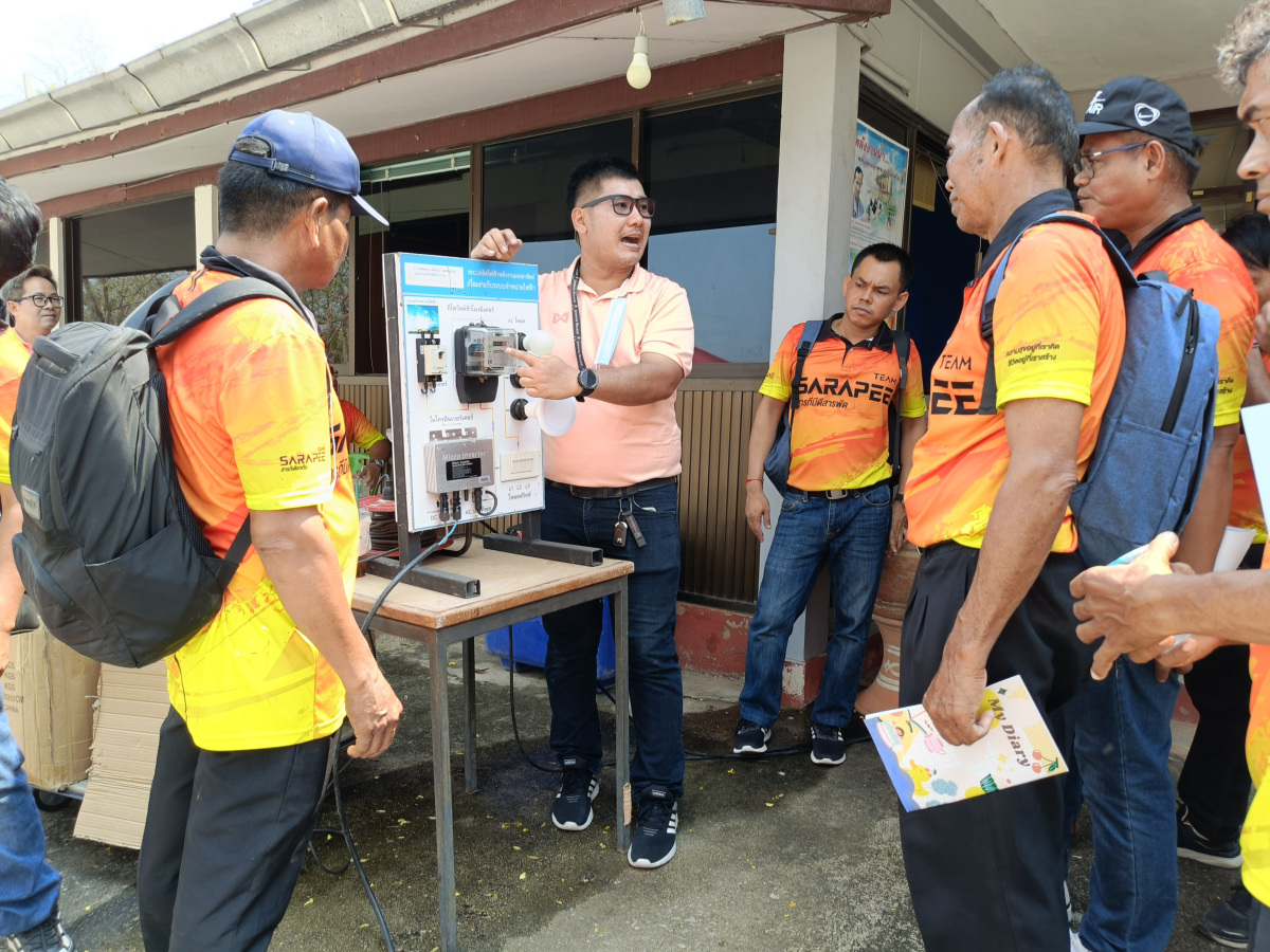 โครงการอบรมการอนุรักษ์พลังงานและสิ่งแวดล้อมอย่างยั่งยืน ประจำปีงบประมาณ 2567