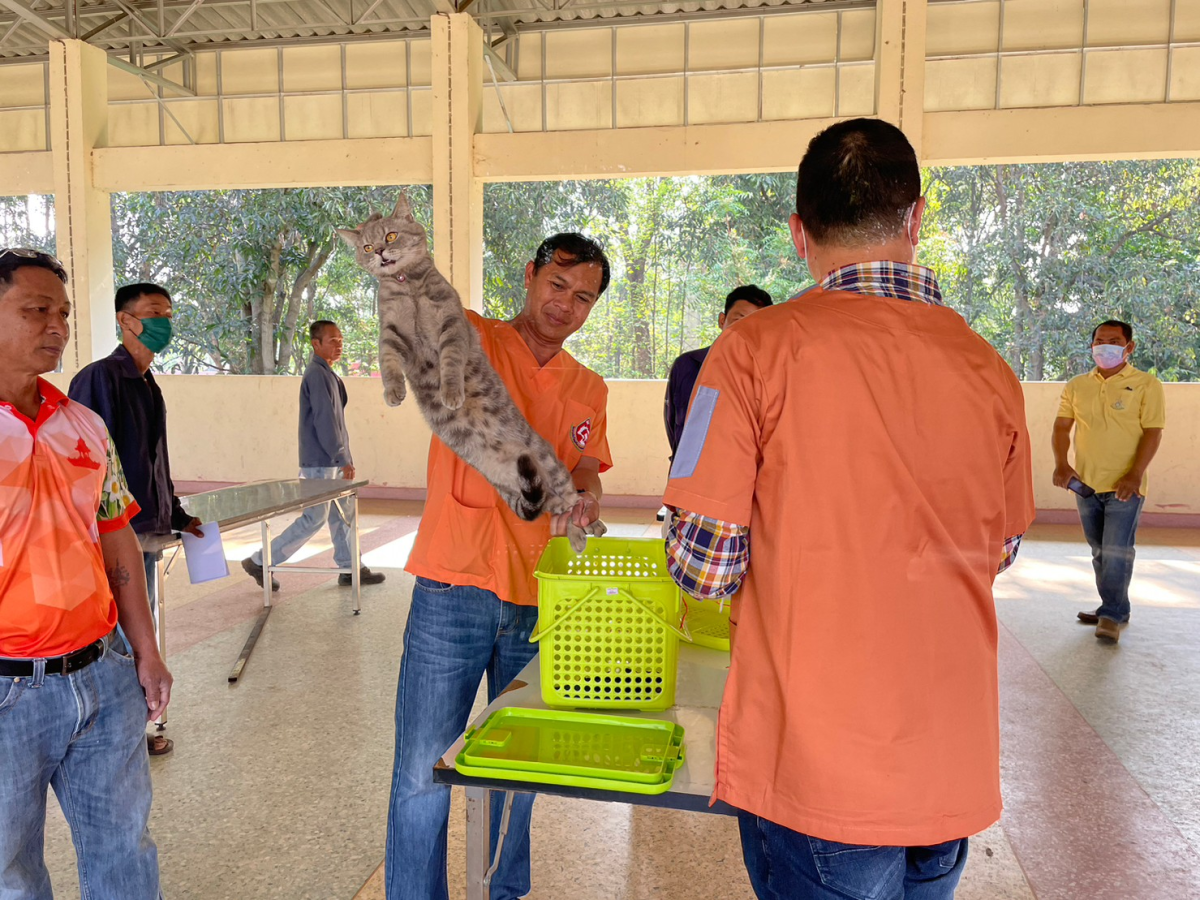 โครงการสัตว์ปลอดโรค คนปลอดภัย จากโรคพิษสุนัขบ้า ตามพระปณิธาน ศาสตราจารย์ ดร.สมเด็จพระเจ้าน้องนางเธอ เจ้าฟ้าจุฬาภรณวลัยลักษณ์ อัครราชกุมารี กรมพระศรีสวางควัฒน วรขัตติยราชนารี