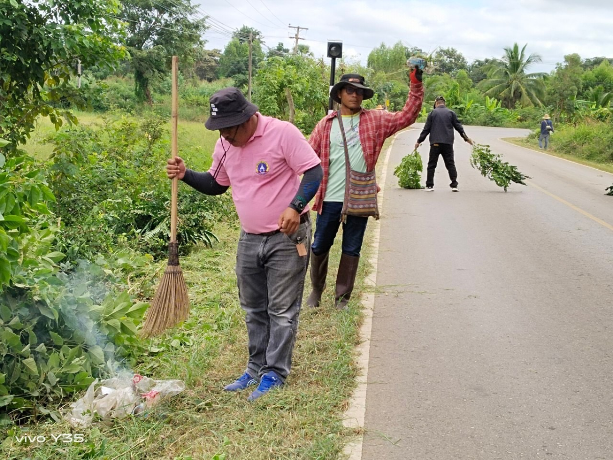 กิจกรรม  Big Cleaning Day ของอาสาสมัครท้องถิ่นรักษ์โลก