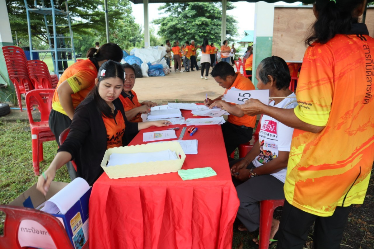 การขับเคลื่อนธนาคารขยะรีไซเคิล ระดับหมู่บ้านของตำบลสารภี