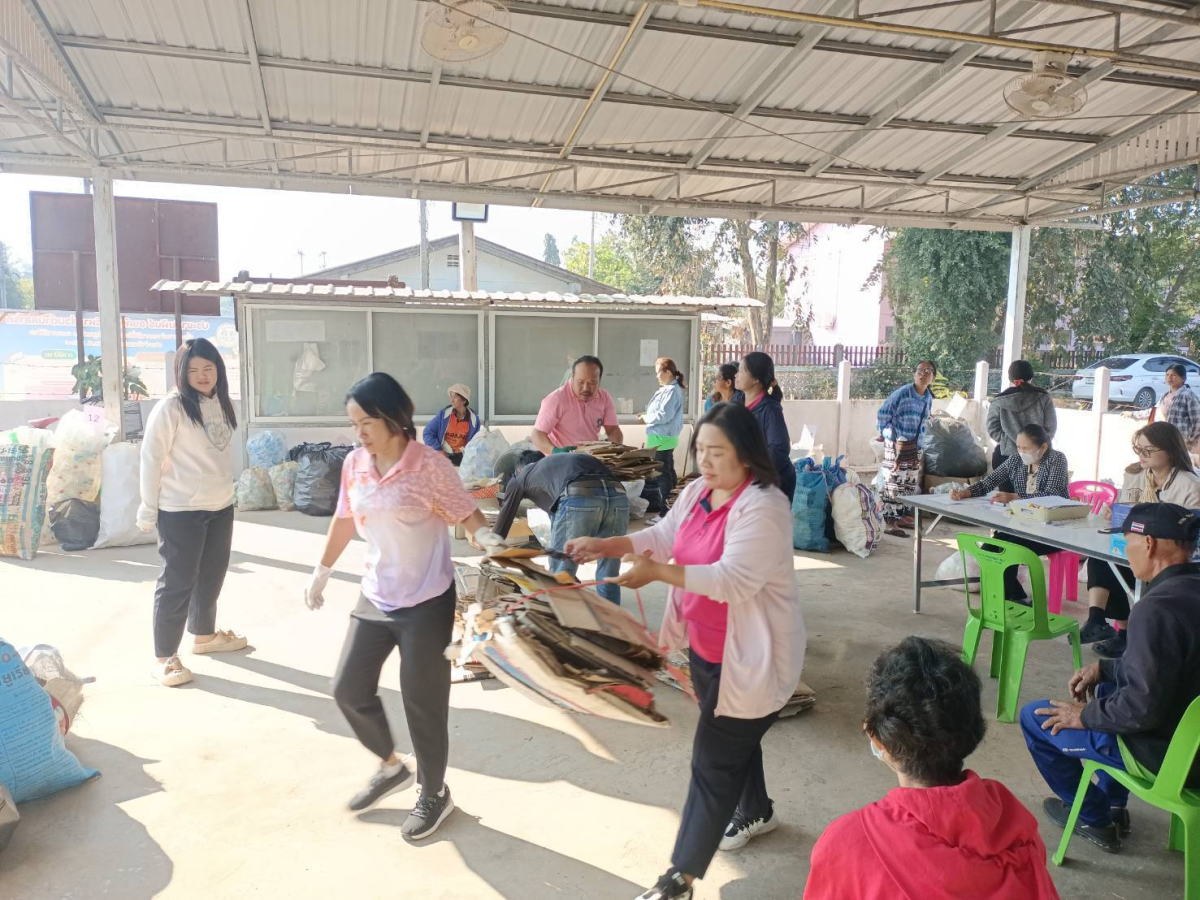 กิจกรรมรับสมัครสมาชิกเพิ่มเติมและกิจกรรมการรับซื้อขยะรีไซเคิล โดยได้ดำเนินกิจกรรม ณ ศาลาประชาคม หมู่ที่ 3 หมู่ที่8 และหมู่ที่15