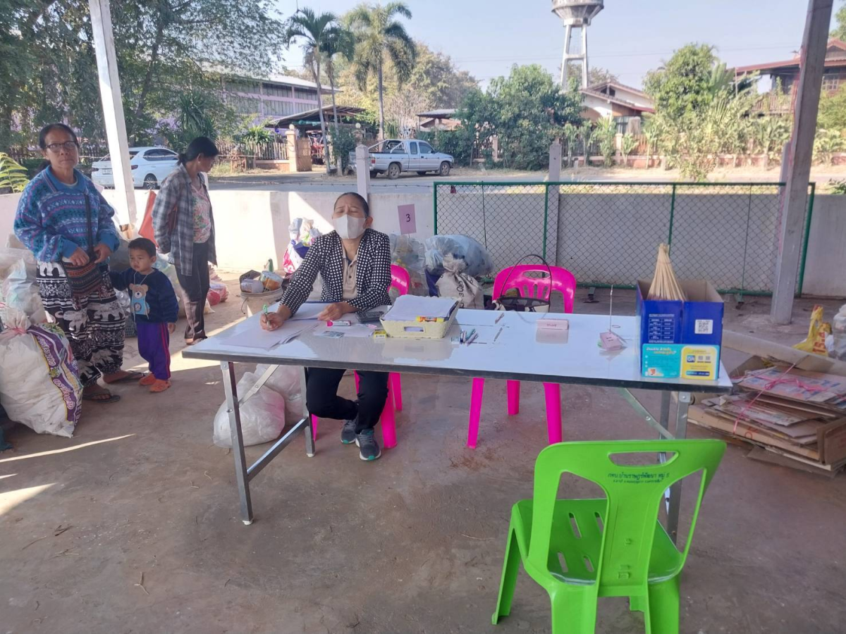 กิจกรรมรับสมัครสมาชิกเพิ่มเติมและกิจกรรมการรับซื้อขยะรีไซเคิล โดยได้ดำเนินกิจกรรม ณ ศาลาประชาคม หมู่ที่ 3 หมู่ที่8 และหมู่ที่15