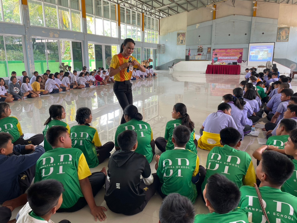 "สารภี มีดีสารพัด" วันที่ 1 กุมภาพันธ์ 2567 เวลา 8:30 น องค์การบริหารส่วนตำบลสารภี ดำเนินโครงการ วัยรุ่น วัยใส ไม่ท้องก่อนวัย ห่างไกลยาเสพติด